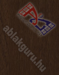 Wallnuss Terra színű műanyag ablak Walnuss Terra AP 28 Hornschuch 436-3059.jpg Wallnuss Terra színű műanyag ablak Walnuss Terra AP 28 Hornschuch 436-3059.jpg
